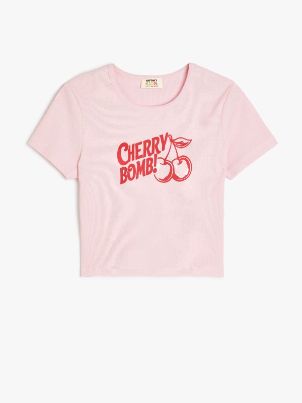 T-Shirt Manches Courtes Fille