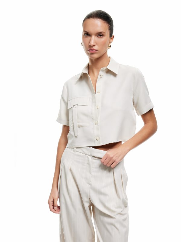 Chemise Manches Courtes Femme