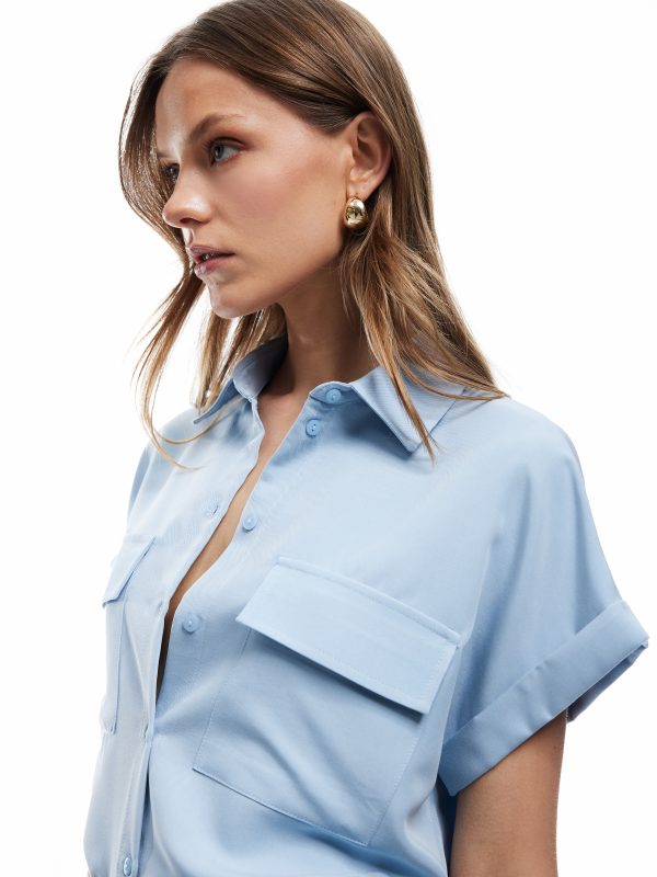 Chemise Manches Courtes Femme