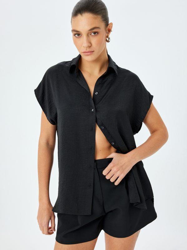 Chemise Manches Courtes Femme
