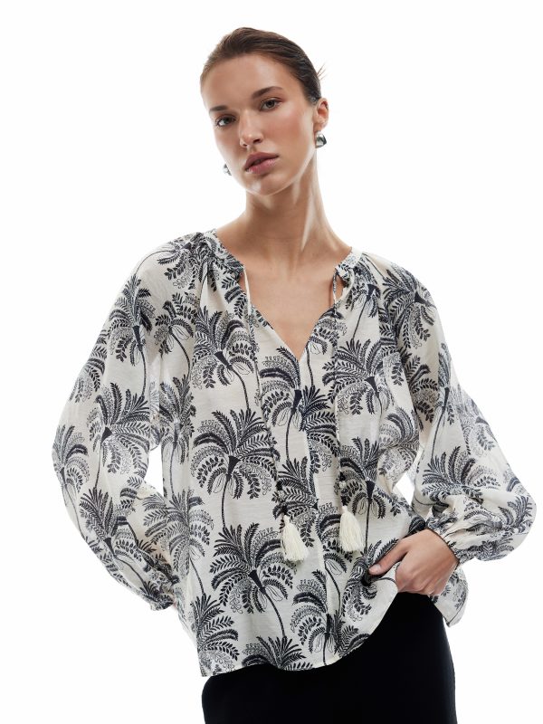 Blouse Maches Longues Femme