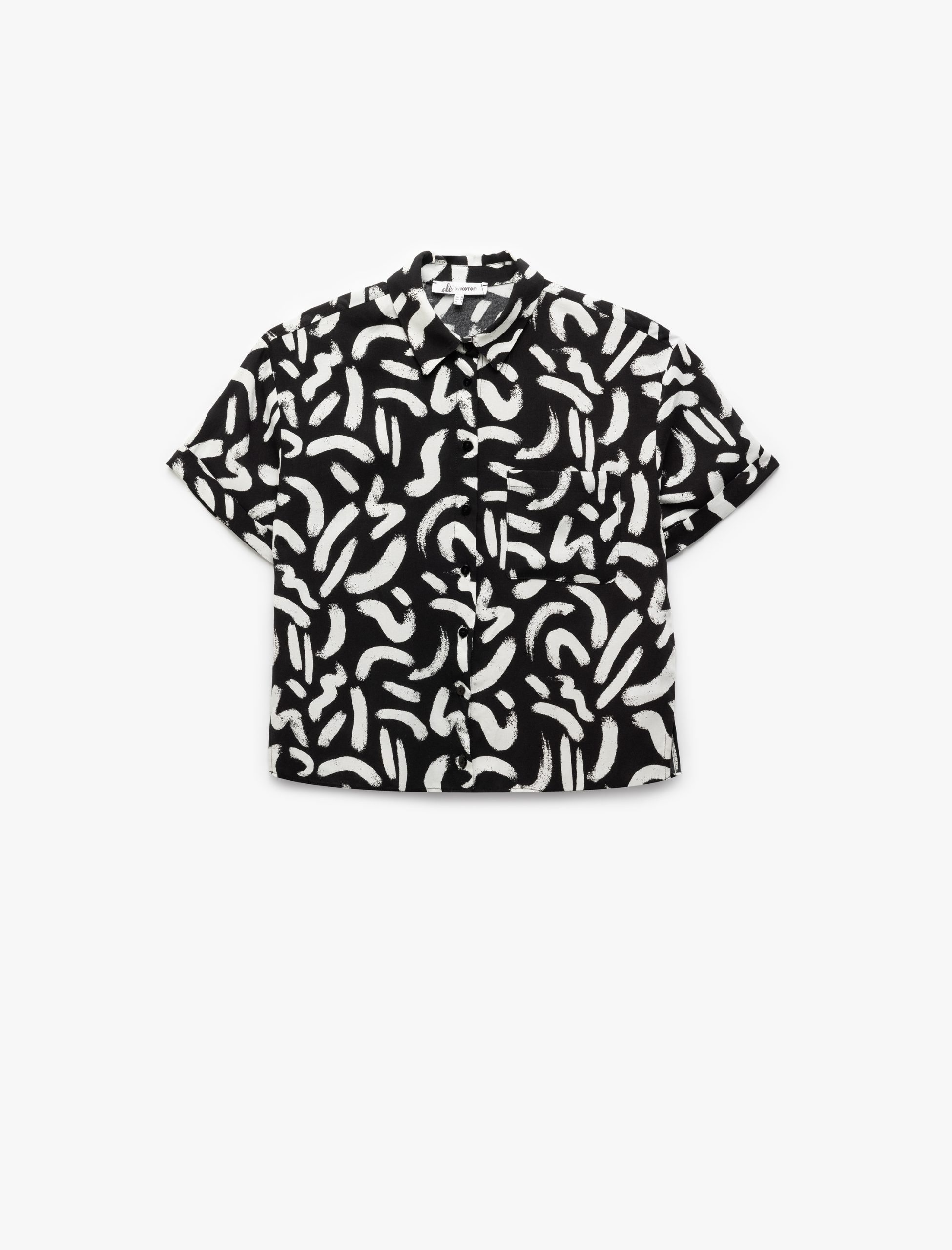 Chemise Manches Courtes Ado