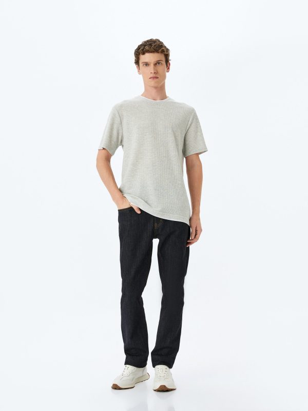 T-Shirt Manches Courtes Basique Homme