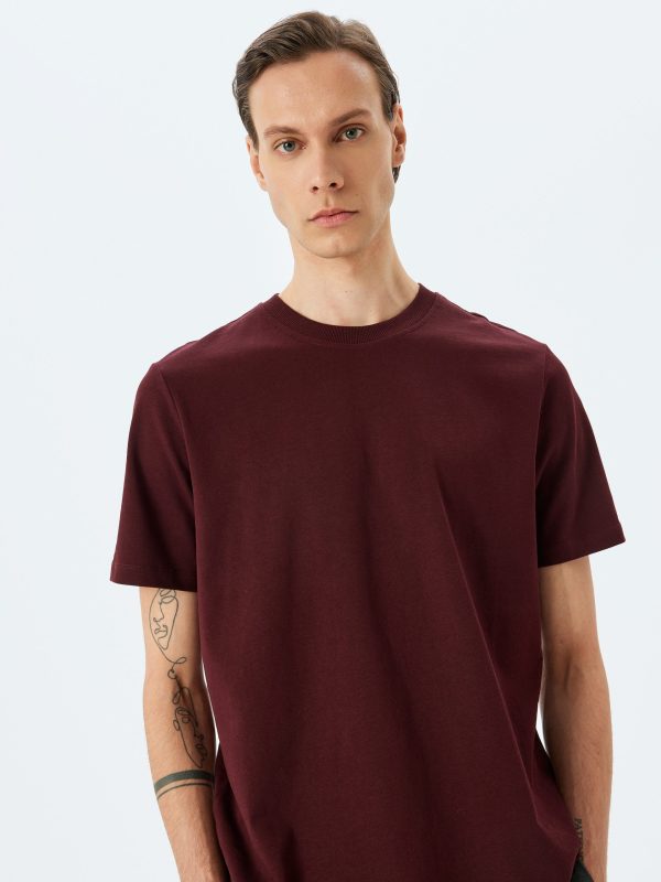 T-Shirt Manches Courtes Basique Homme