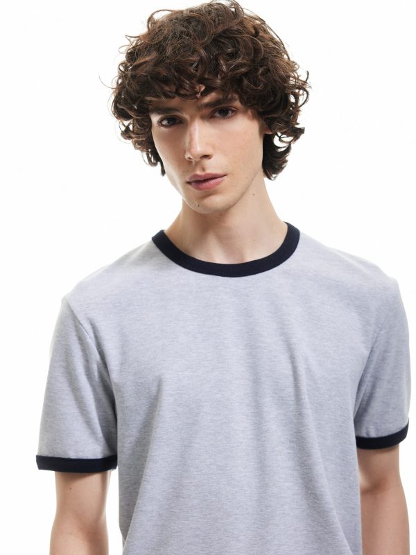 T-Shirt Manches Courtes Basique Homme