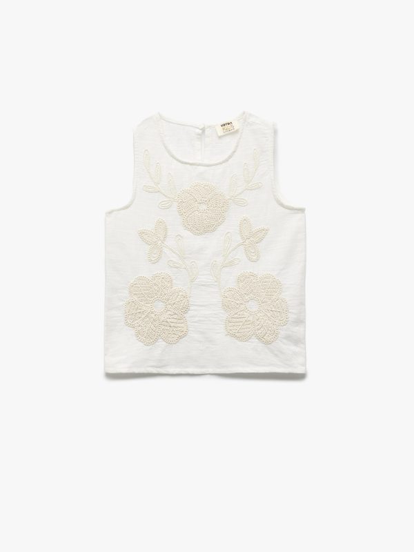 Blouse Maches Courtes Fille