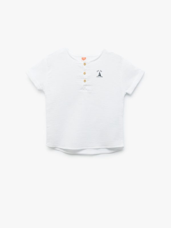Chemise Manches Courtes Bébé Garçon