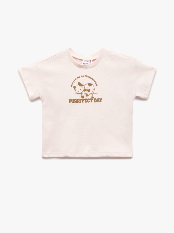 T-Shirt Manches Courtes Bébé Fille