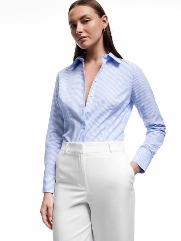 Chemise Manches Longues Basique Femme