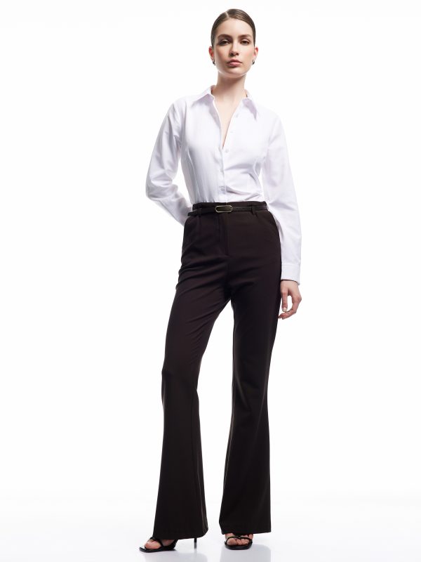 Chemise Manches Longues Basique Femme