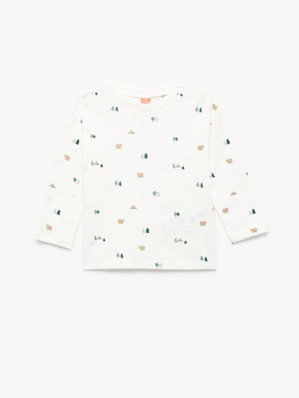 T-Shirt Manches Longues Bébé Garçon