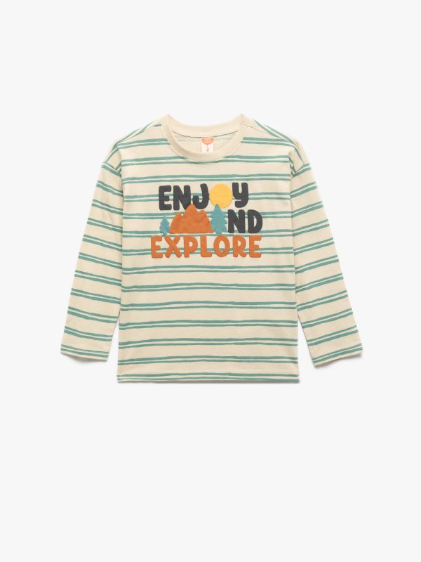 T-Shirt Manches Longues Bébé Garçon