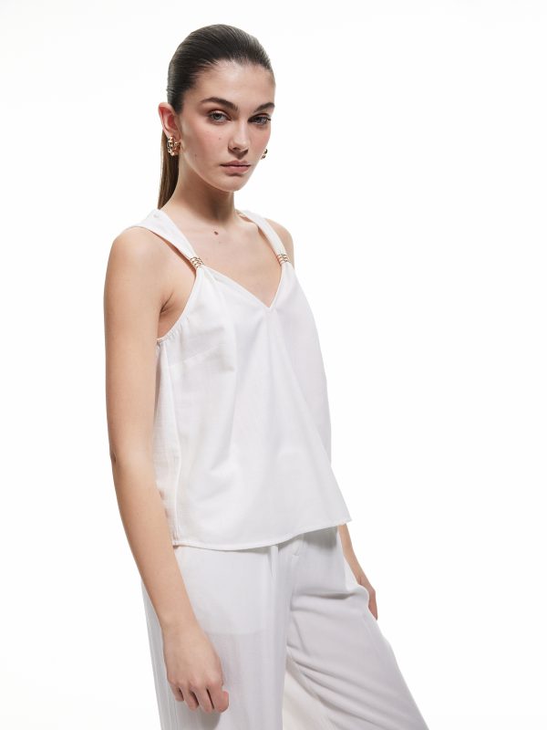Blouse Maches Courtes Femme