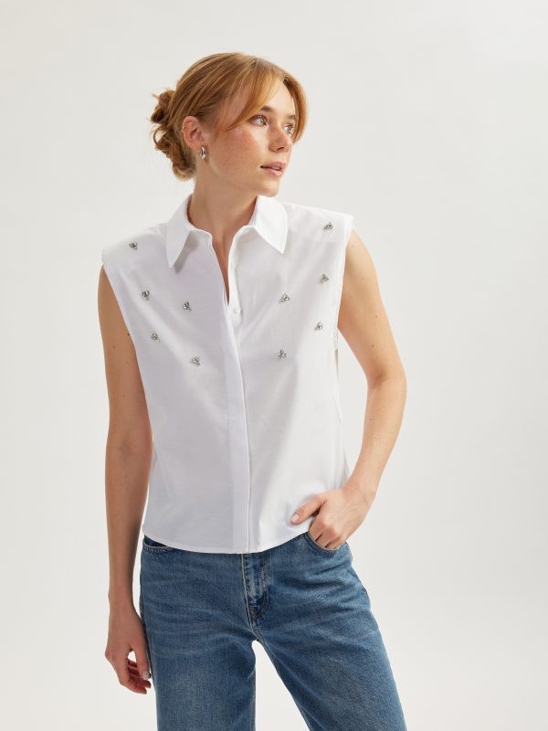 Chemise Manches Courtes Femme
