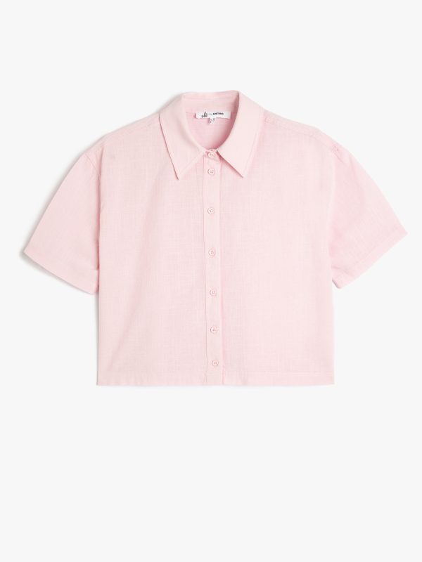 Chemise Manches Courtes Ado