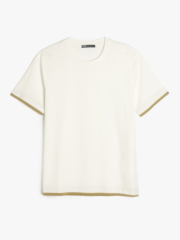T-Shirt Manches Courtes Basique Homme