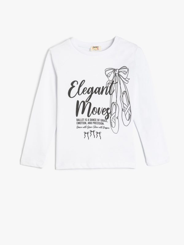 T-Shirt Manches Longues Fille