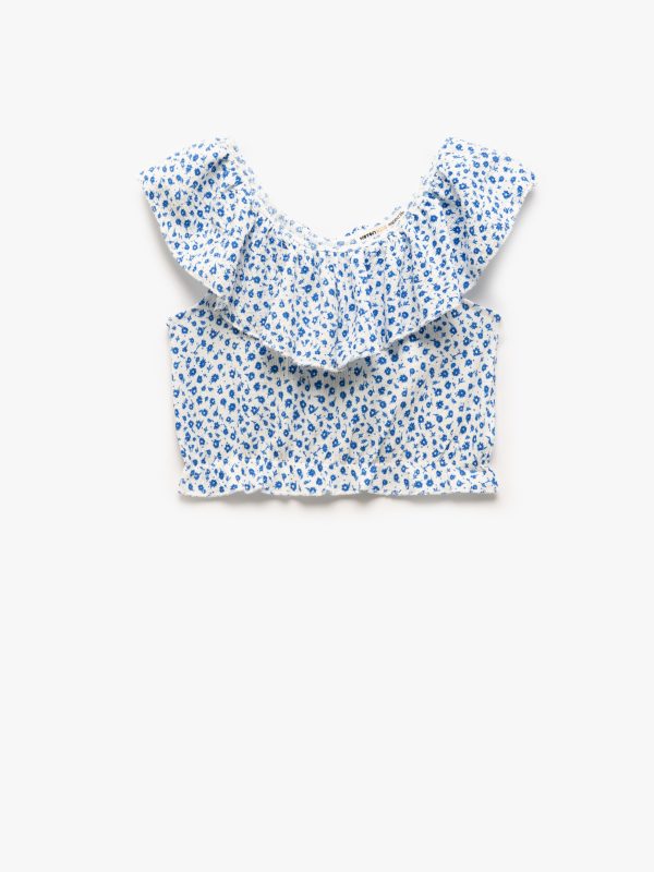 Blouse Maches Courtes Fille
