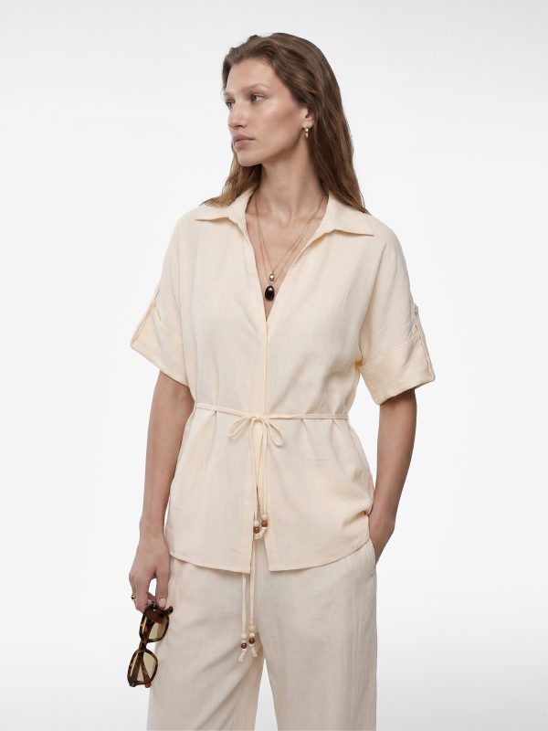 Chemise Manches Courtes Femme