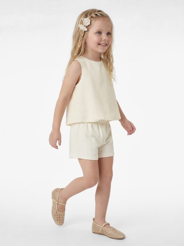 Blouse Maches Courtes Bébé Fille