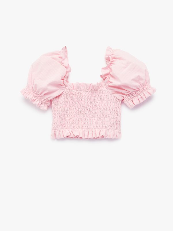 Blouse Maches Courtes Bébé Fille